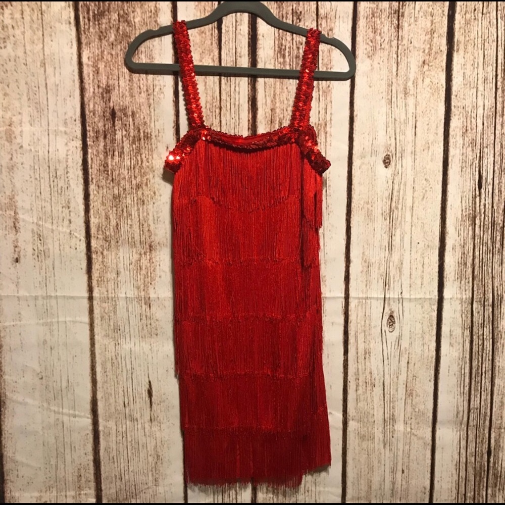 Red Flapper/1920s dress